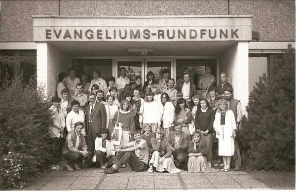 Przed wejściem do studia nagrań – druga wizyta w Niemczech, 1985